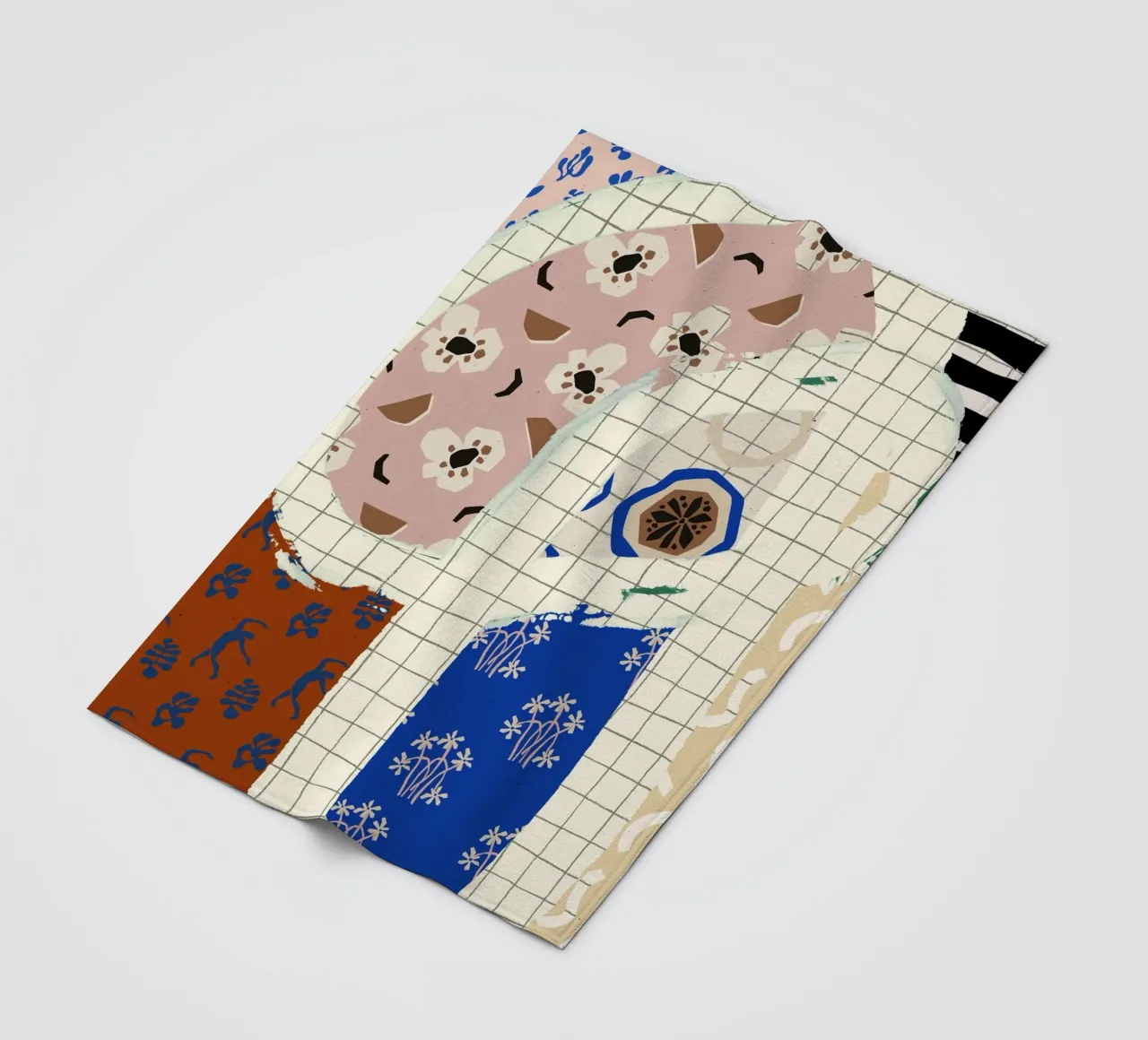 Pattern Play No 01 coperta in pile da treechild