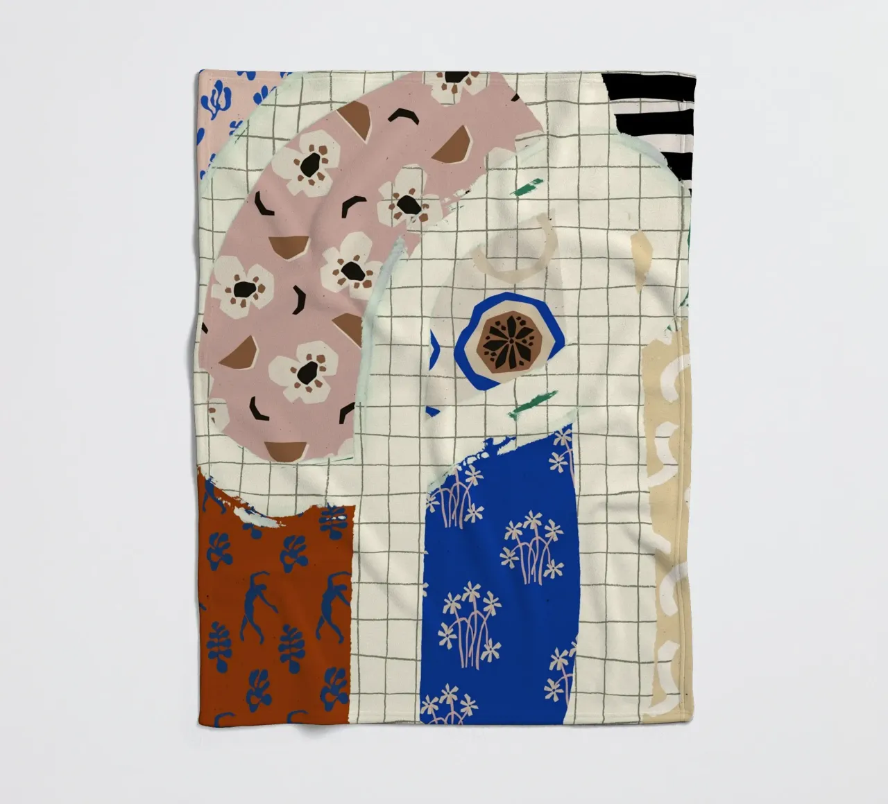 Pattern Play No 01 coperta in pile da treechild