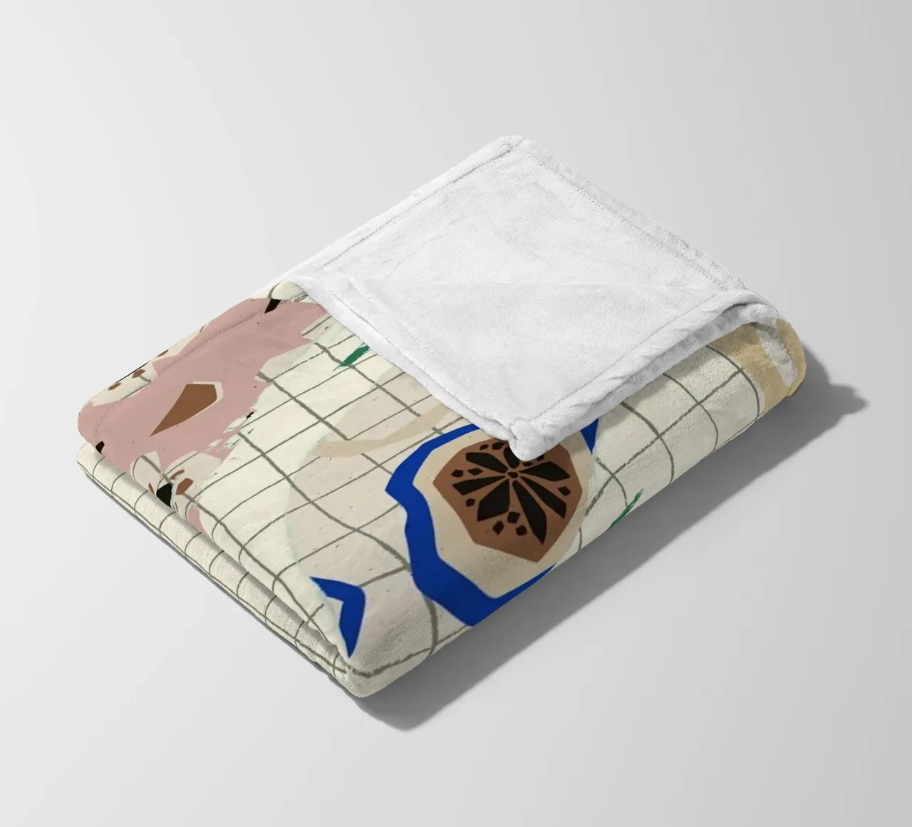 Pattern Play No 01 coperta in pile da treechild