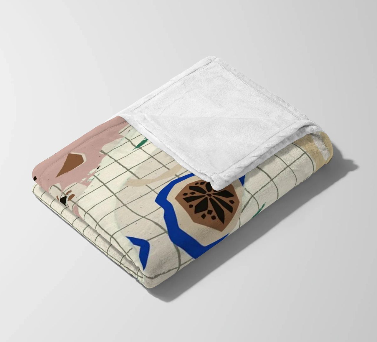 Pattern Play No 01 fleece blanket by treechild