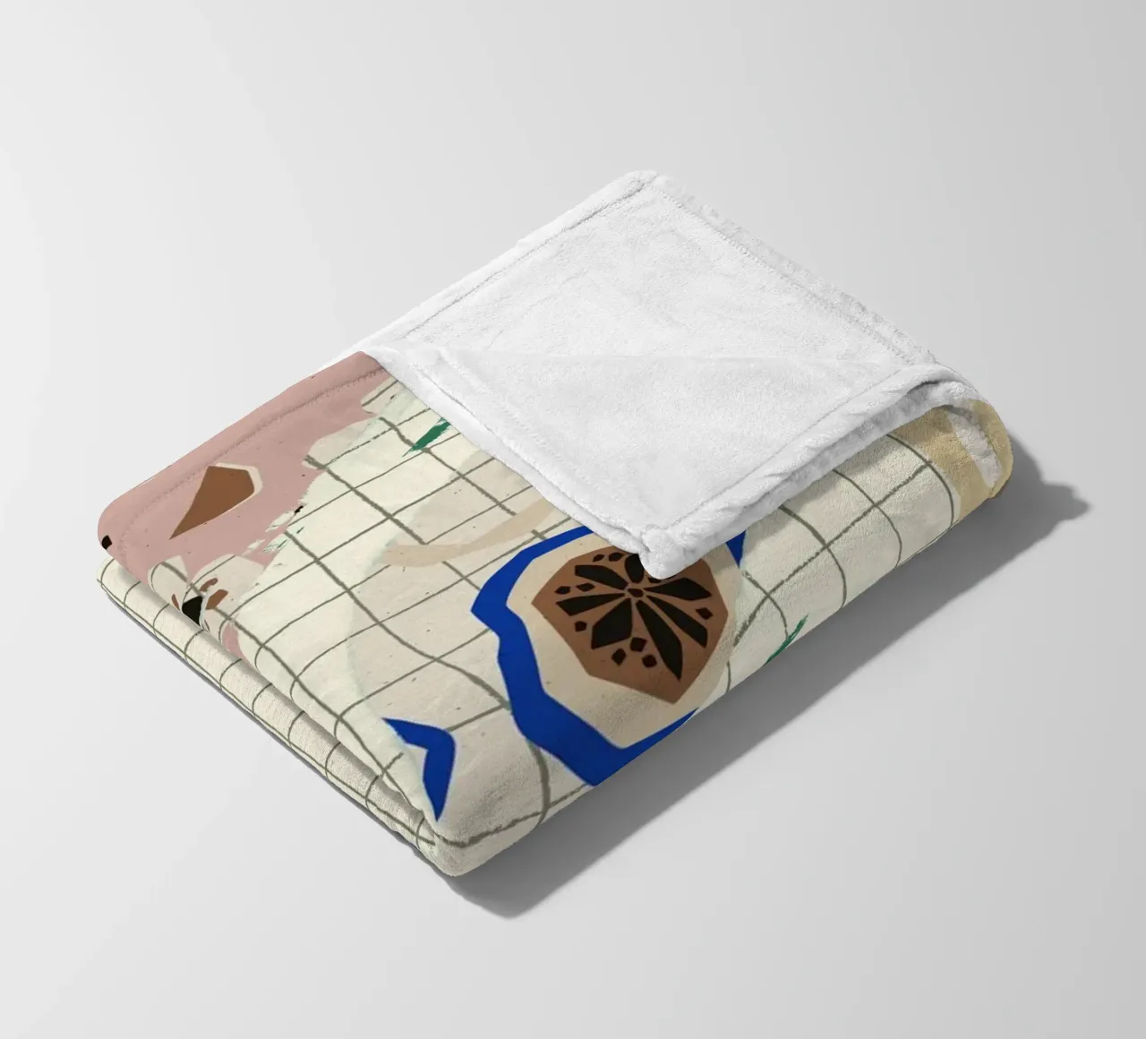 Pattern Play No 01 coperta in pile da treechild