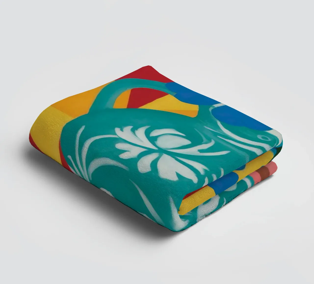 Bouquet Geometric Joy asciugamano da bagno da Terra Tone
