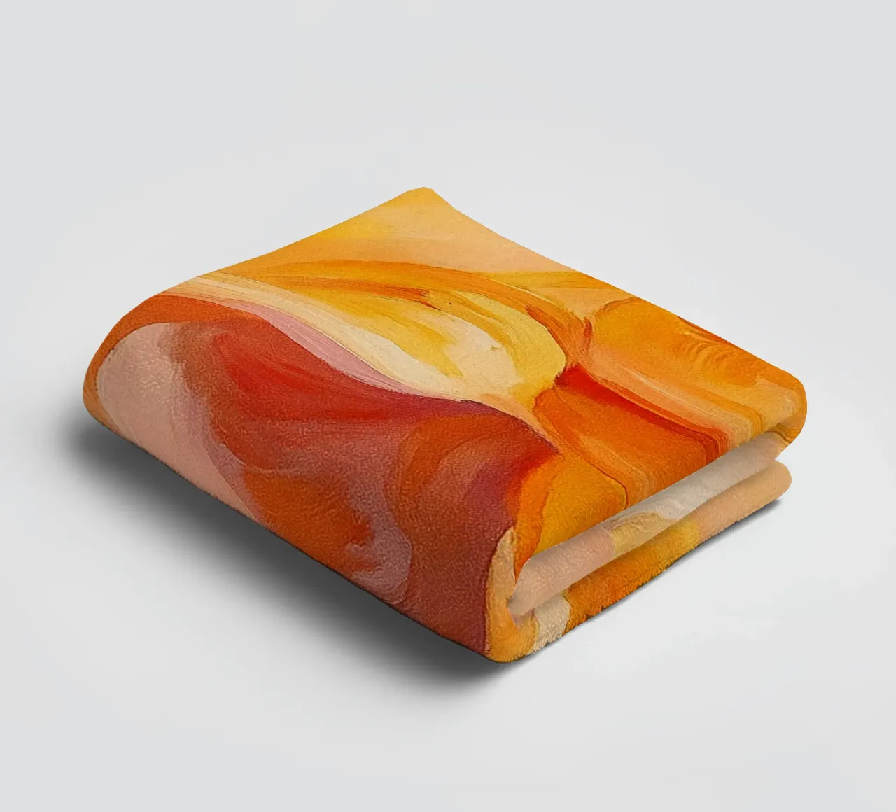 cronch schelp abstracte tekening ilustratie badhanddoek van danine