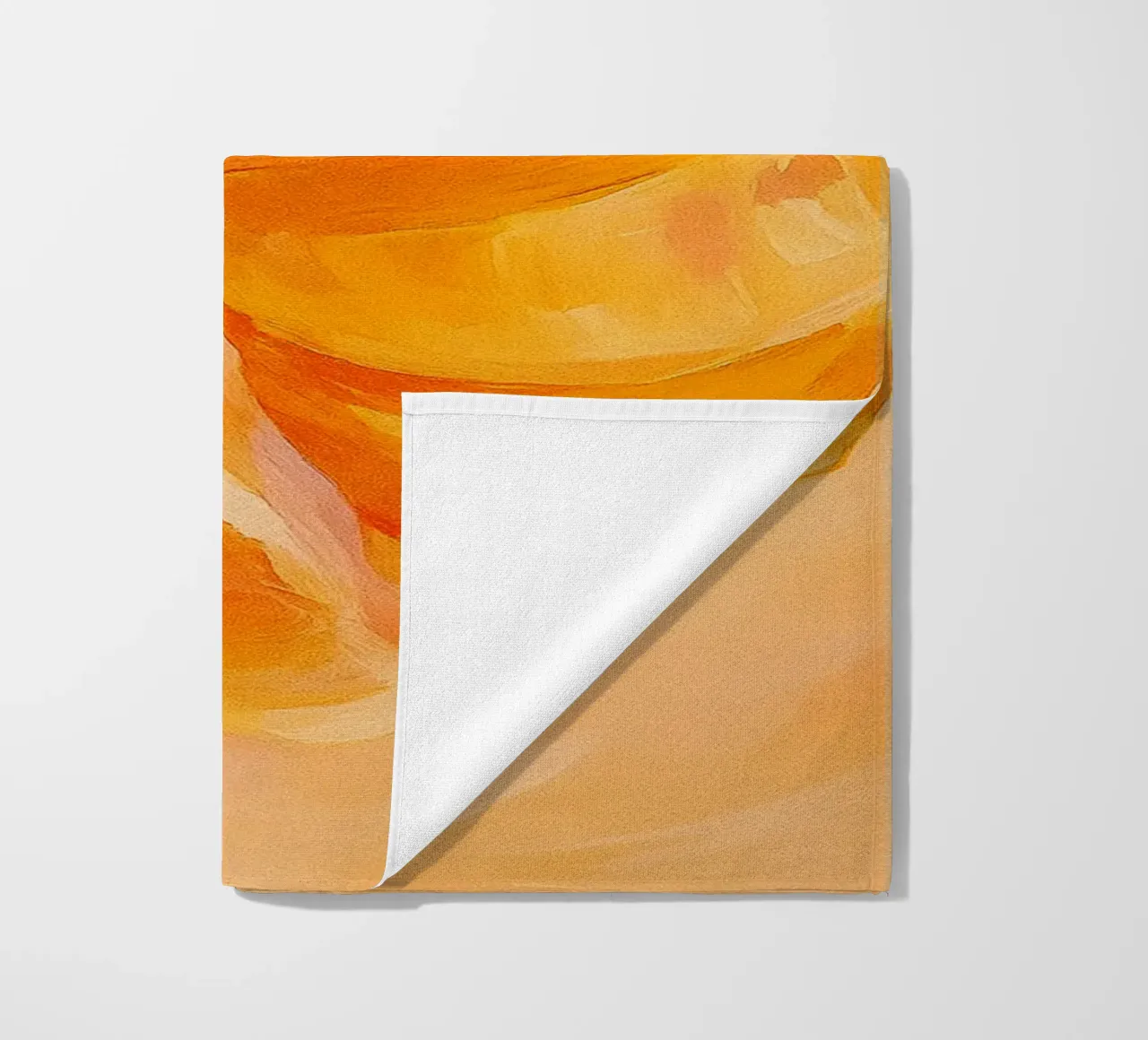cronch shell abstract drawing ilustration beach towel by danine