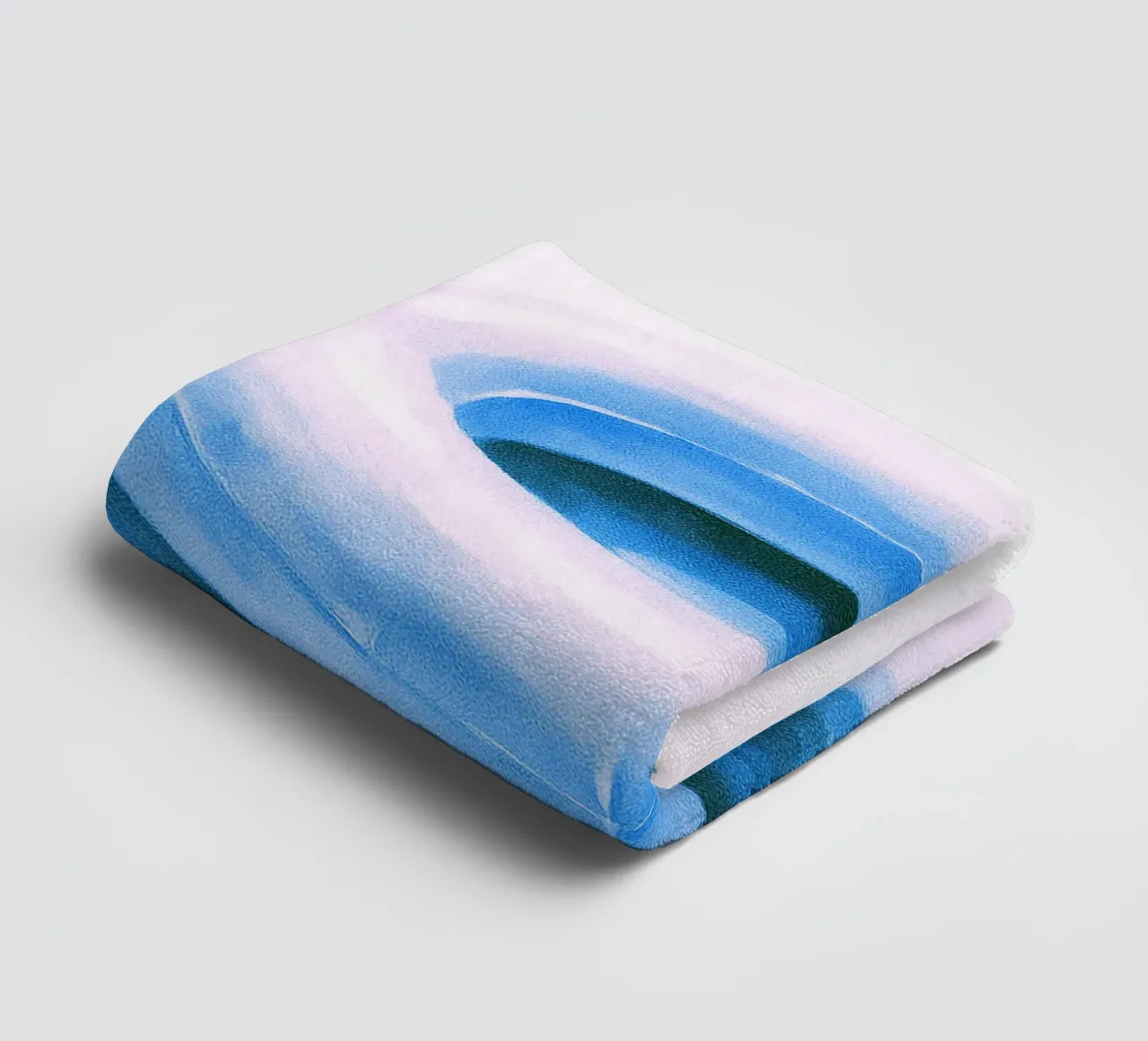 Flamingo Pool Float abstract drawing ilustration towel by danine