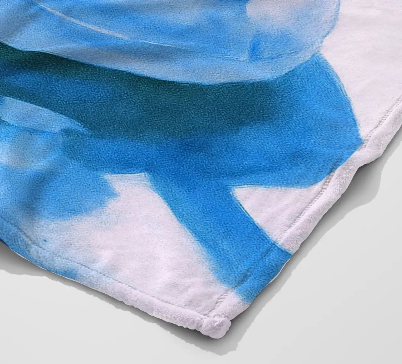 Flamingo Pool Float abstracte tekening ilustratie fleecedeken van danine