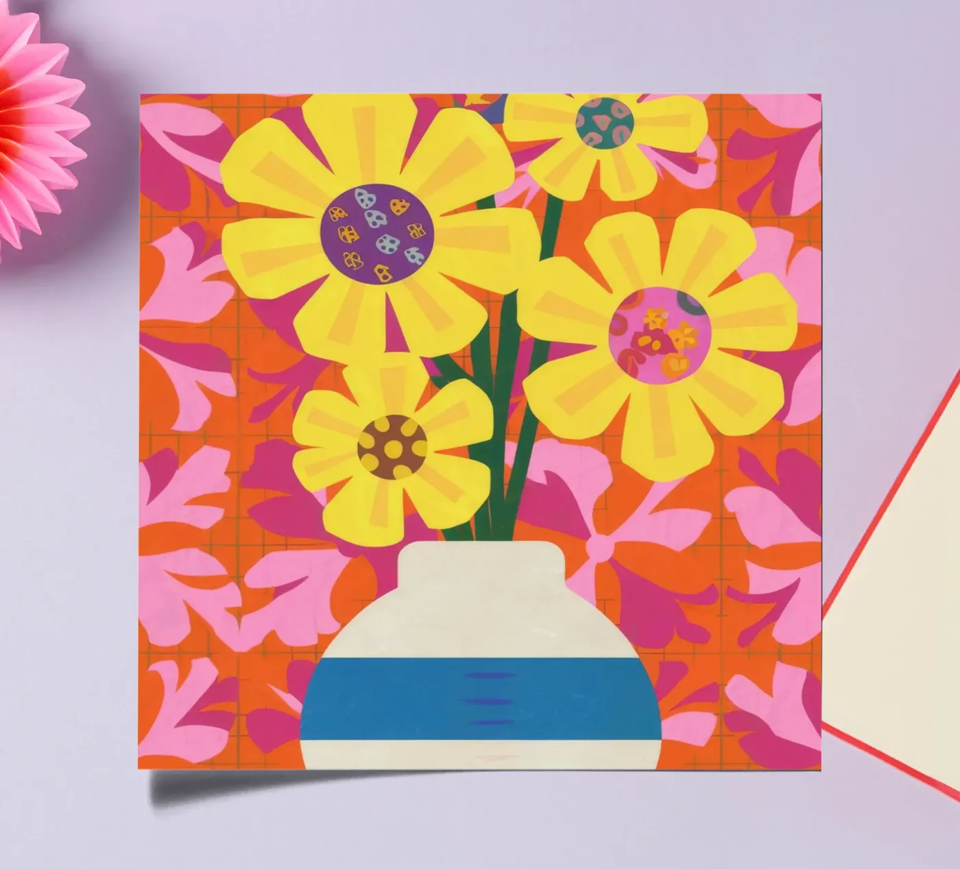 Chromatic Floral Patchwork sticker sheet by Terra Tone