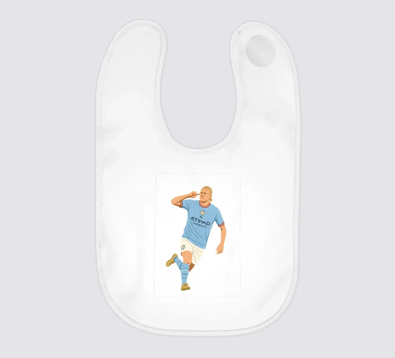 Erling Braut Håland Minimalist bavaglino da MoviesArt