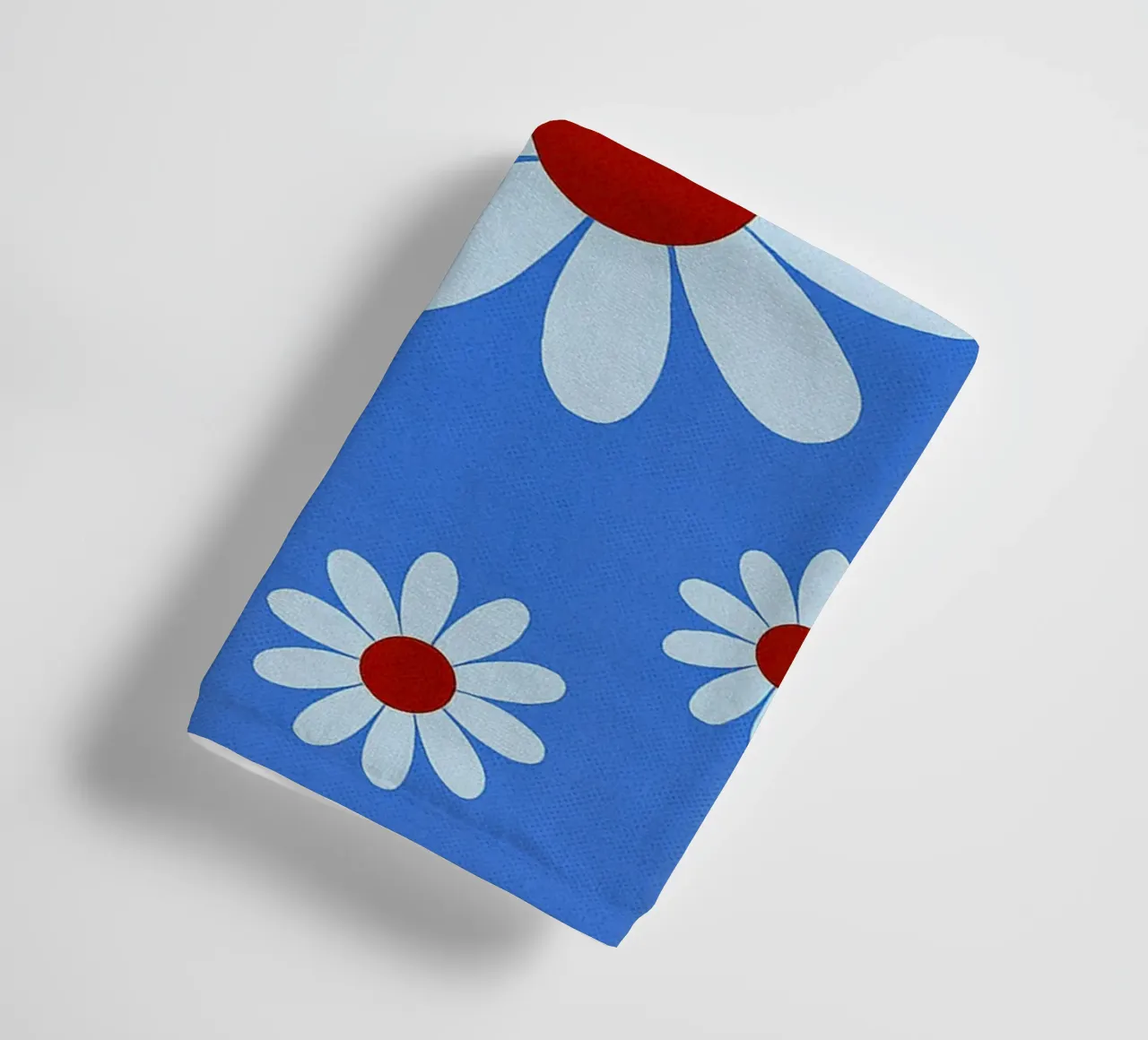 bloemen abstracte tekening ilustratie badhanddoek van danine