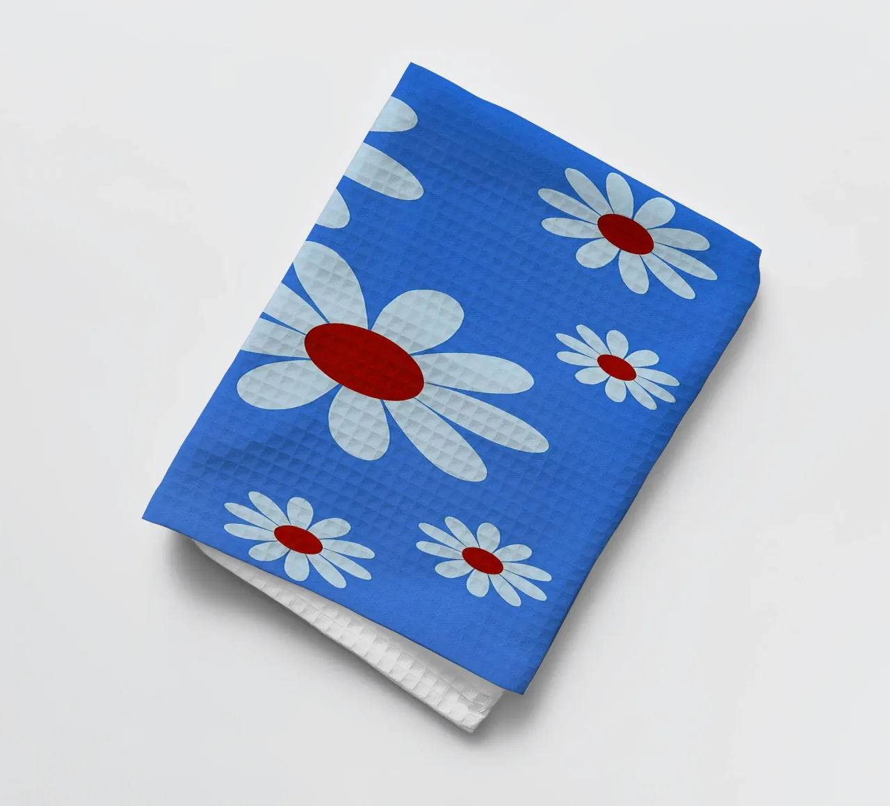 fleurs dessin abstrait ilustration torchon de danine