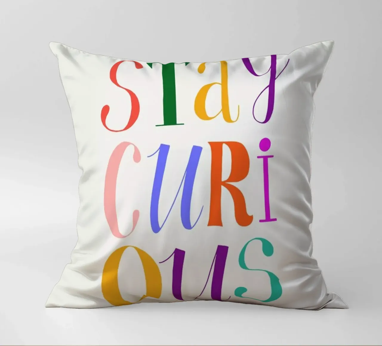 Stay Curious cuscino da Pure