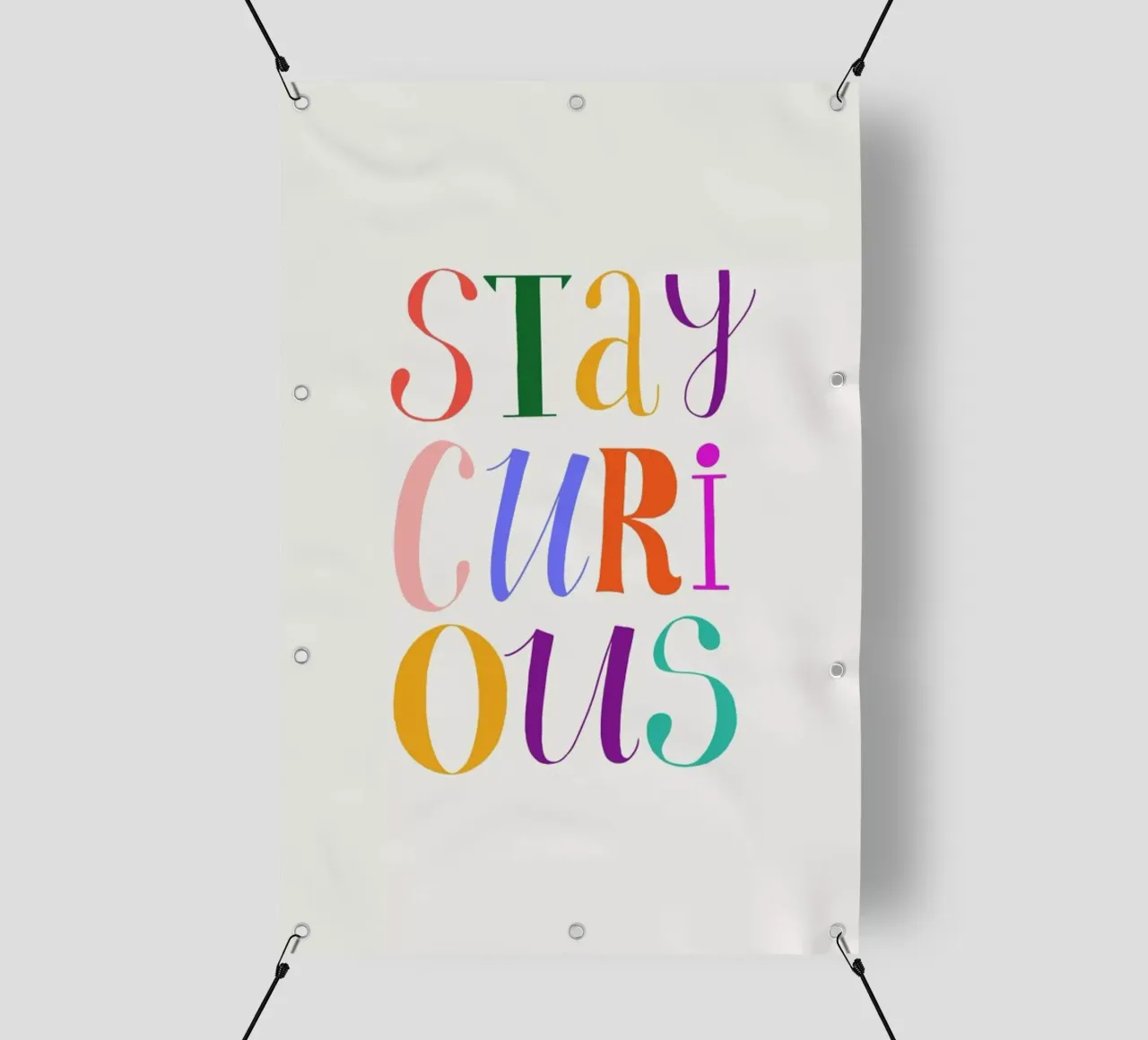 Stay Curious telo in pvc da Pure