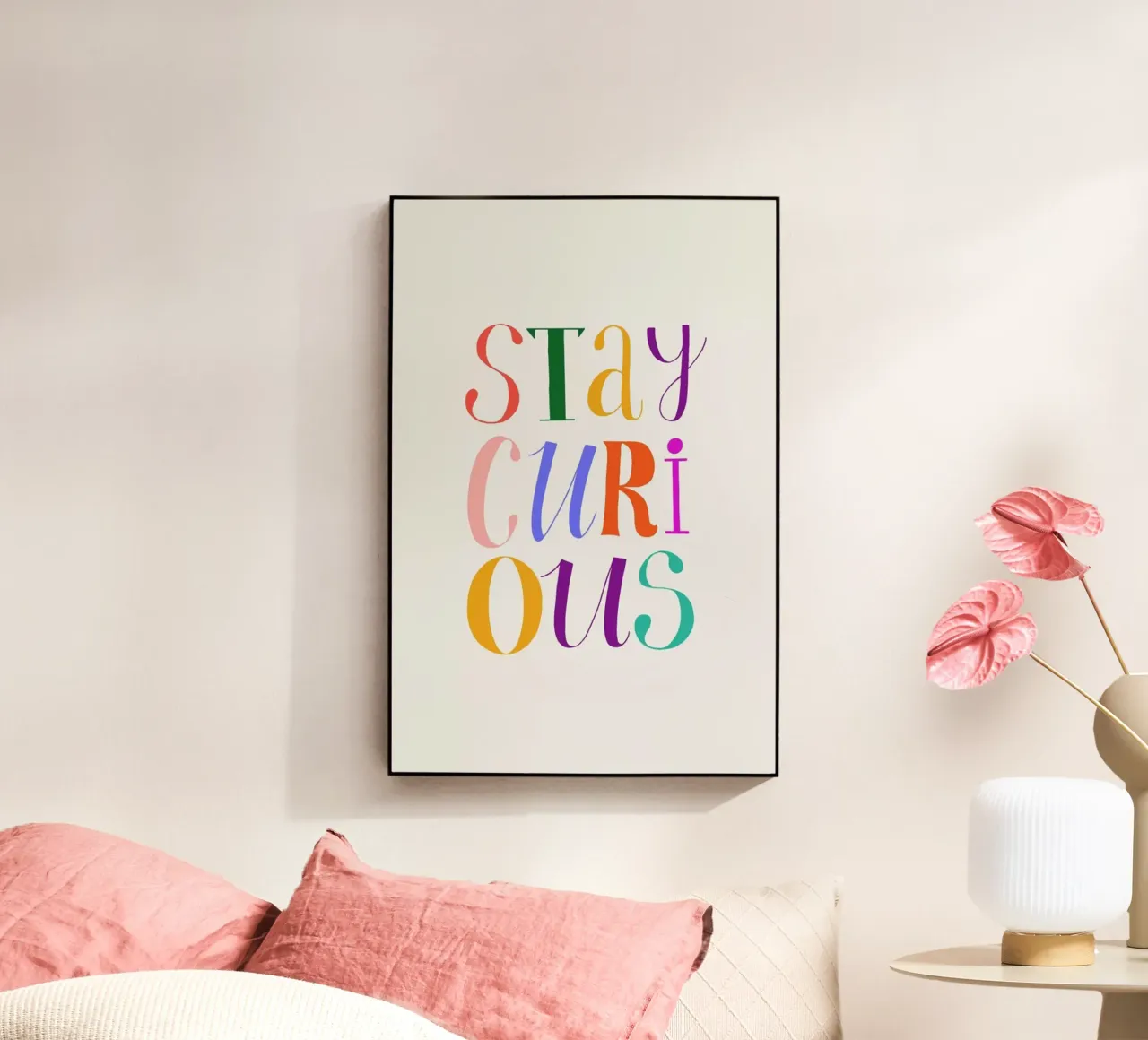 Stay Curious plexiglass da Pure
