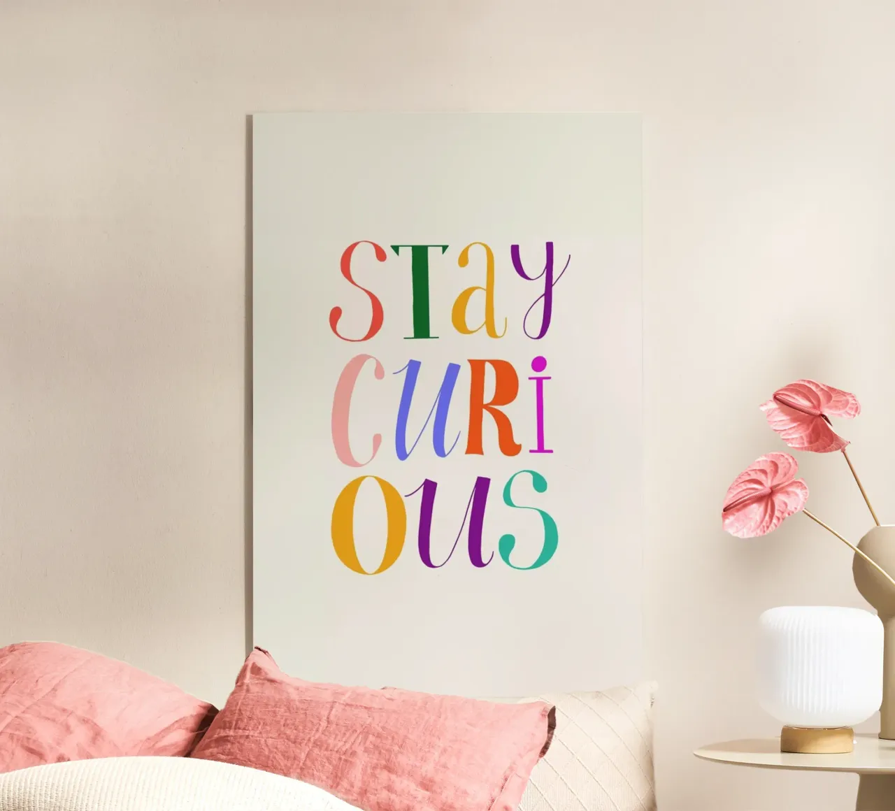 Stay Curious plexiglass da Pure