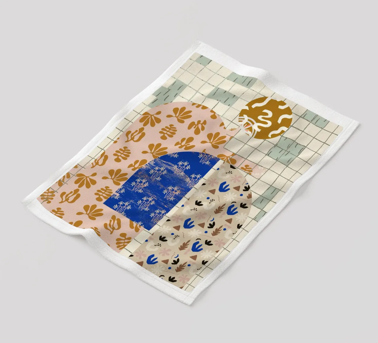 Pattern Play No 2 fleecedeken van treechild