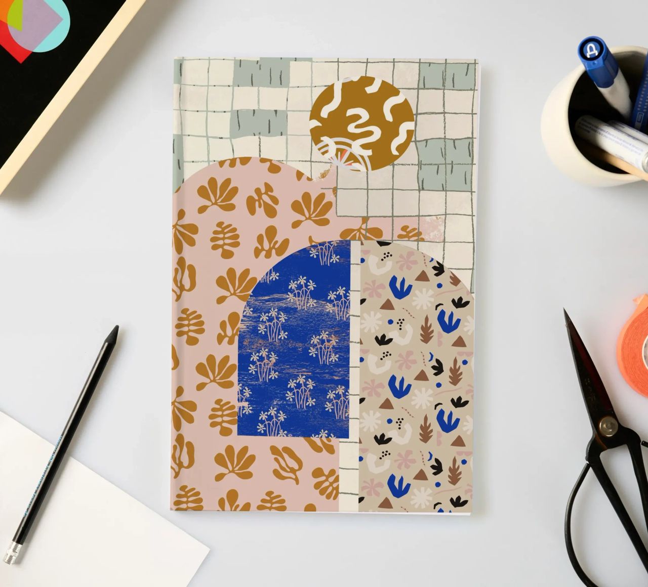 Pattern Play No 2 notebook by treechild
