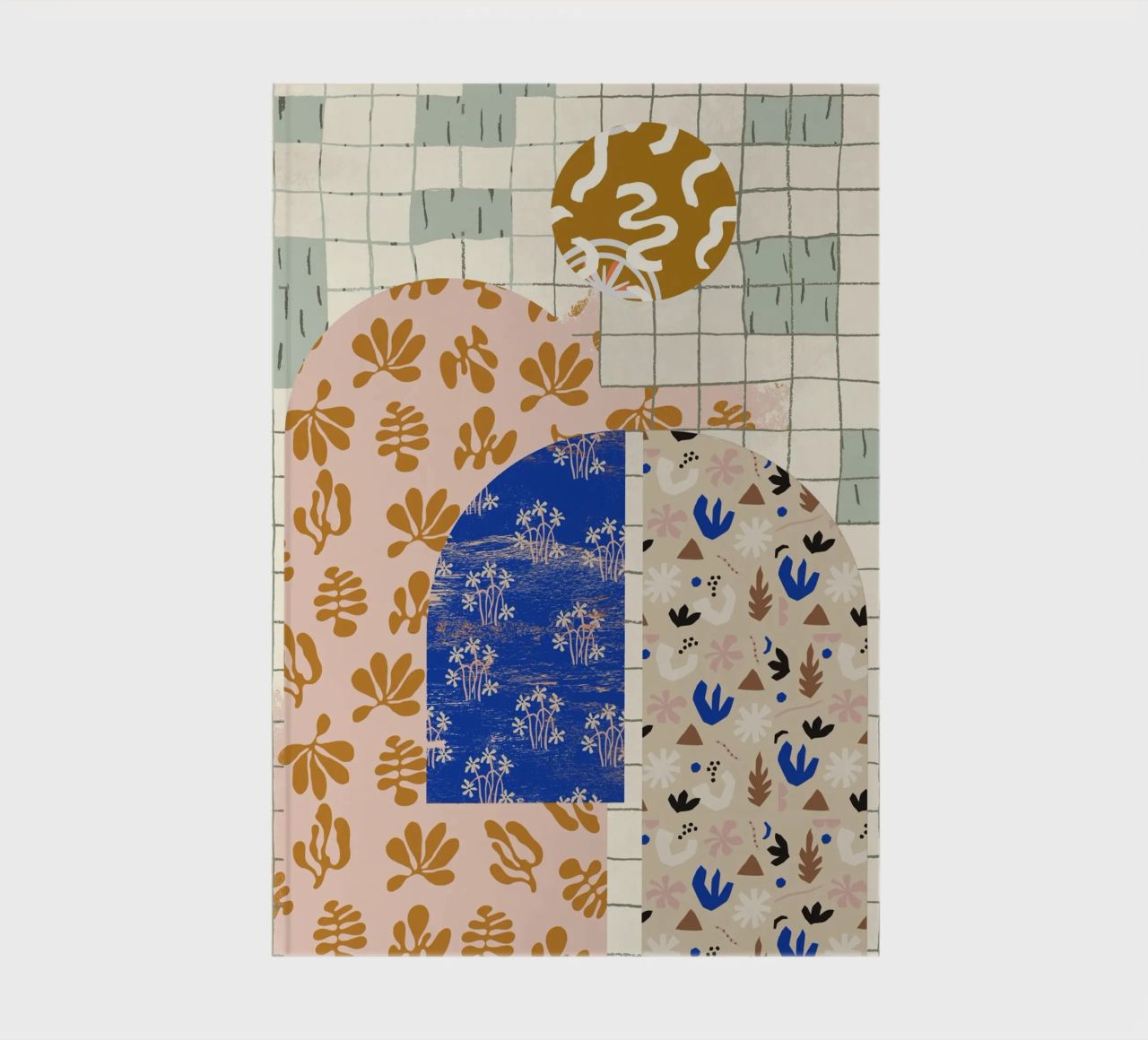 Pattern Play No 2 notebook by treechild