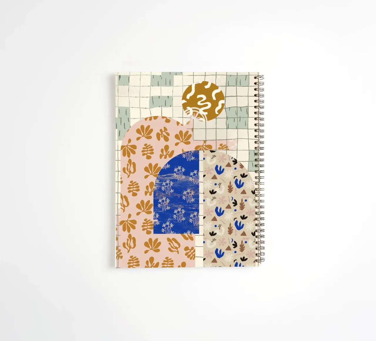 Pattern Play No 2 cuaderno de espiral de treechild