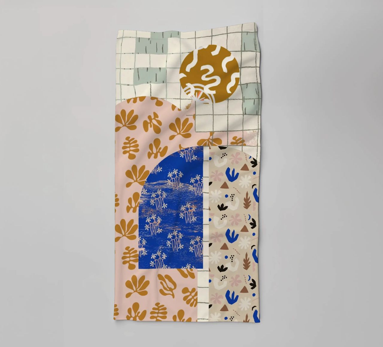 Pattern Play No 2 towel by treechild