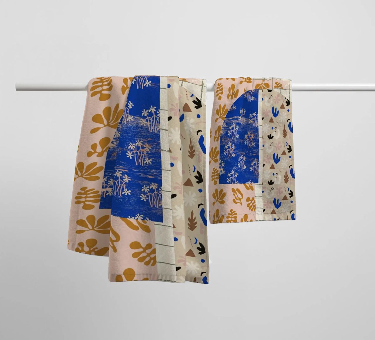 Pattern Play No 2 towel by treechild