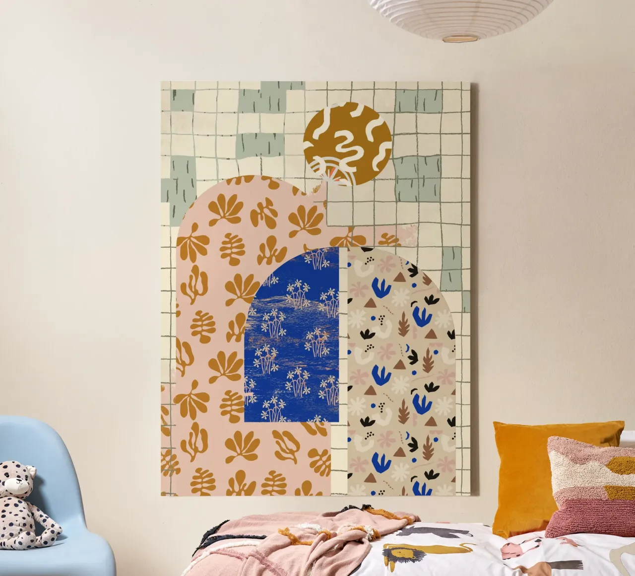 Pattern Play No 2 tela da treechild