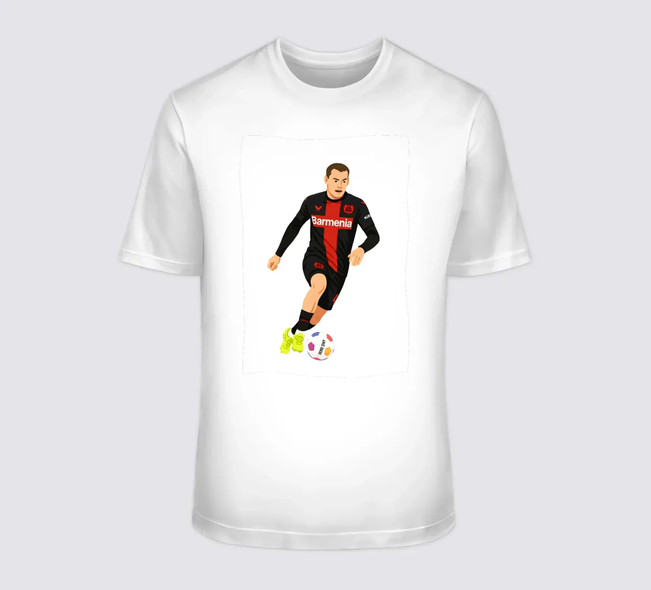Florian Wirtz 04 Minimalist t-shirt da MoviesArt
