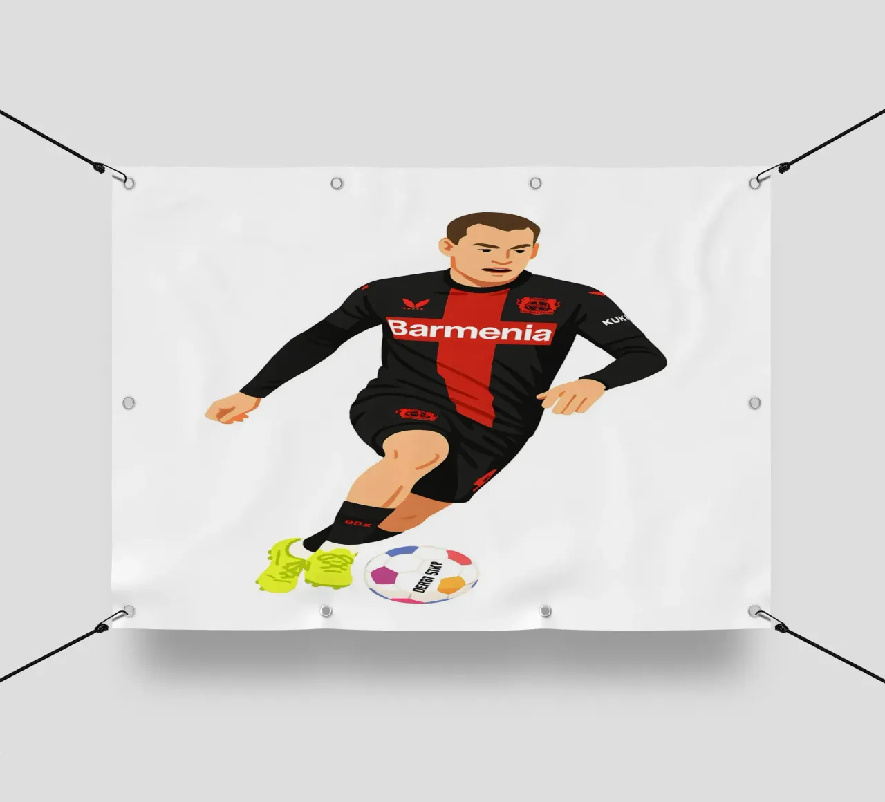 Florian Wirtz 04 Minimalist telo in pvc da MoviesArt