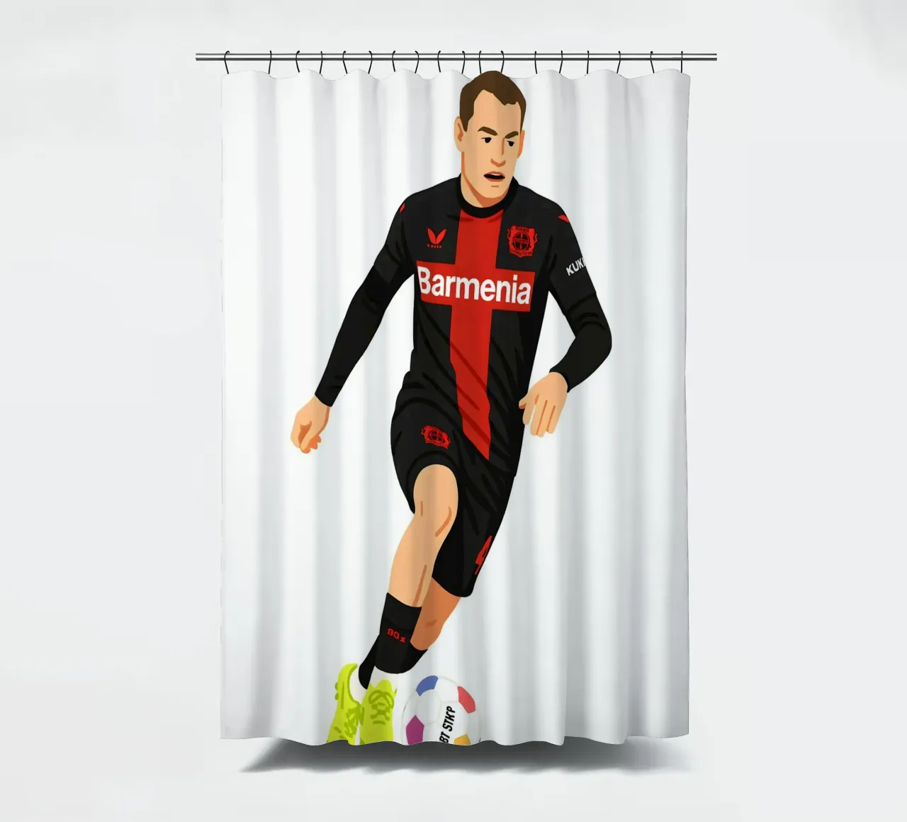 Florian Wirtz 04 Minimalist tenda da doccia da MoviesArt