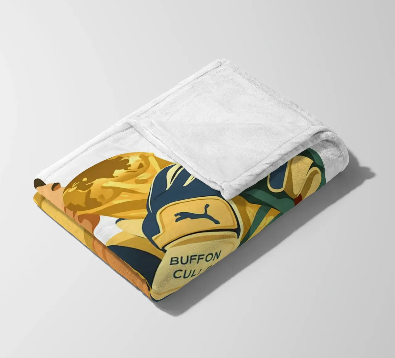 Gianluigi Buffon Minimalist coperta in pile da MoviesArt