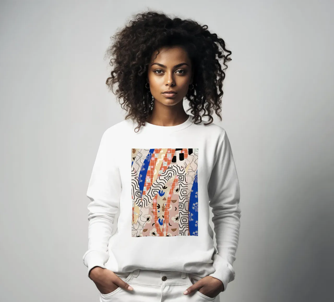 Pattern Play No 04 sweatshirt by treechild