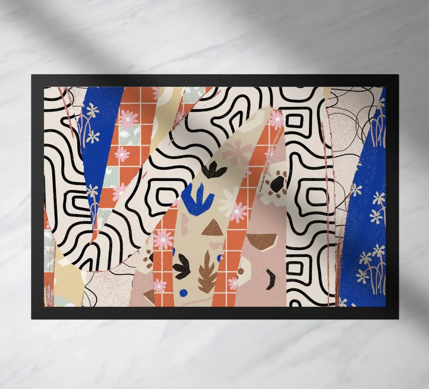 Pattern Play No 04 deurmat van treechild