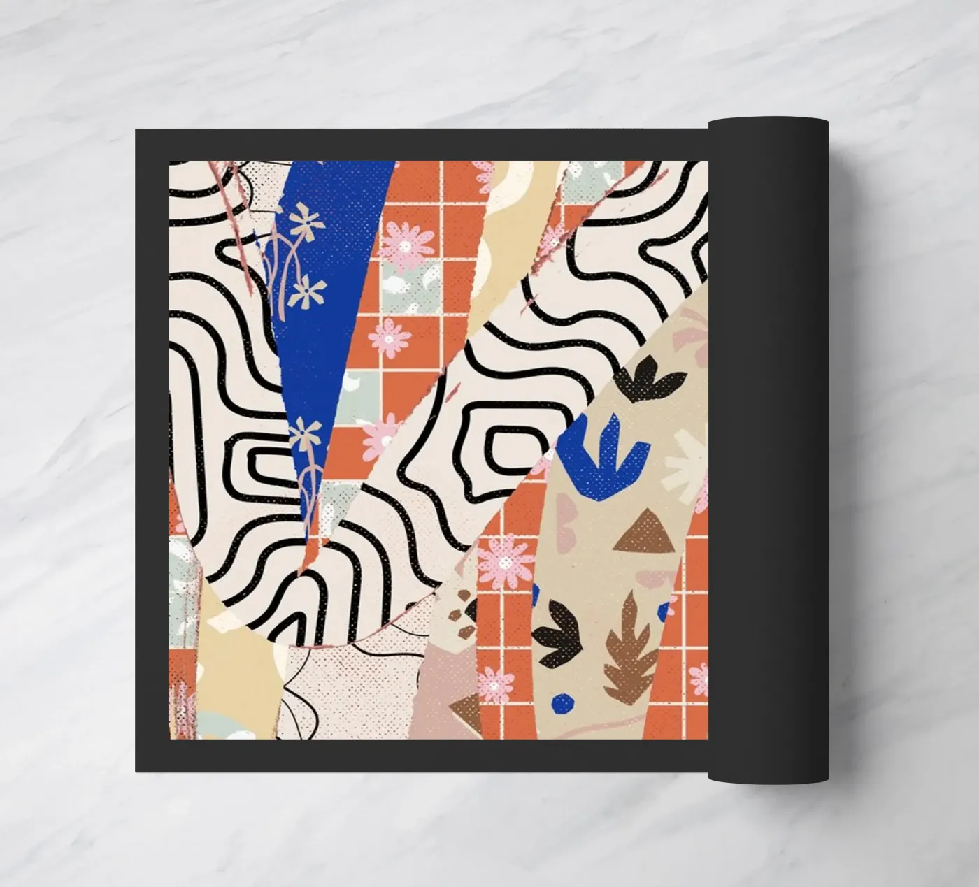 Pattern Play No 04 deurmat van treechild