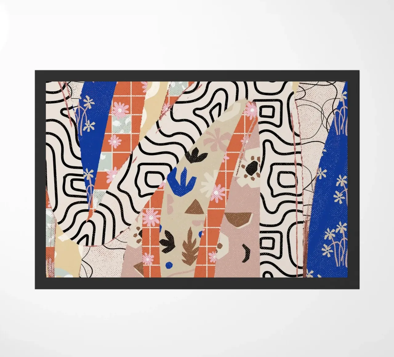 Pattern Play No 04 doormat by treechild