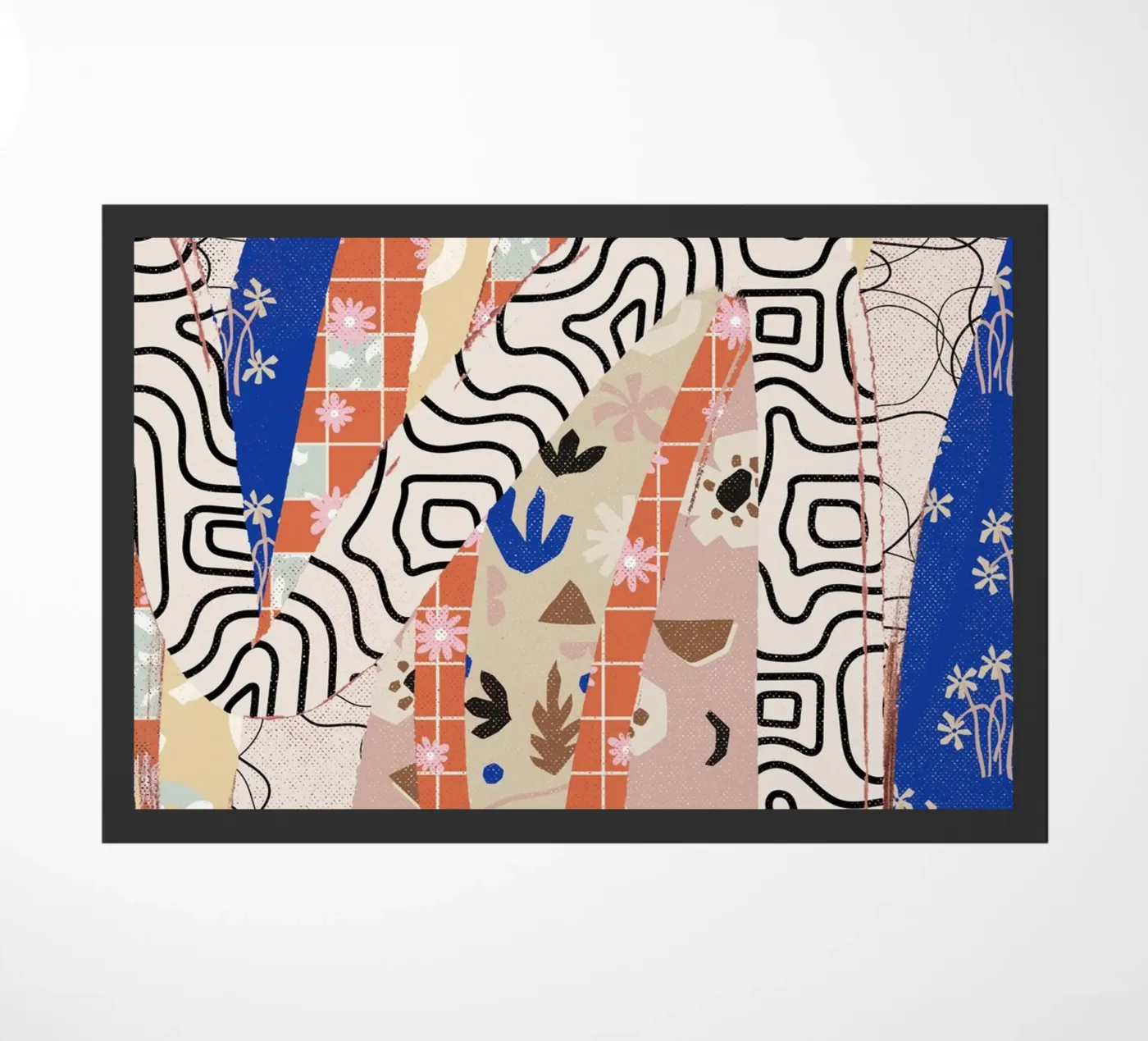 Pattern Play No 04 deurmat van treechild