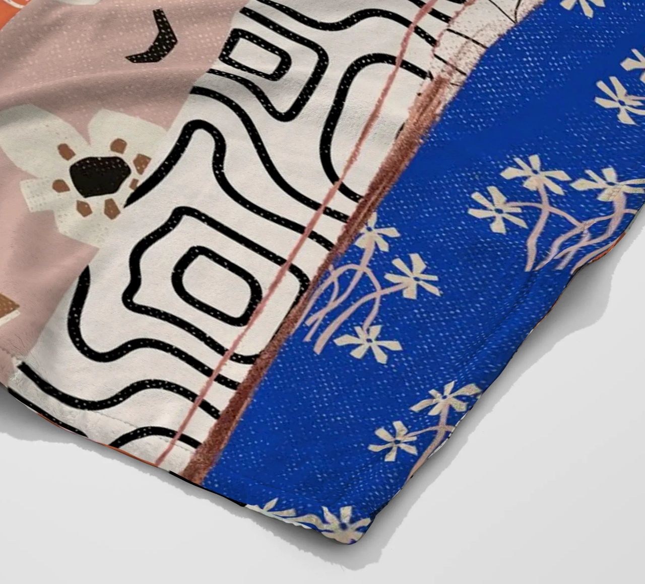 Pattern Play No 04 coperta in pile da treechild