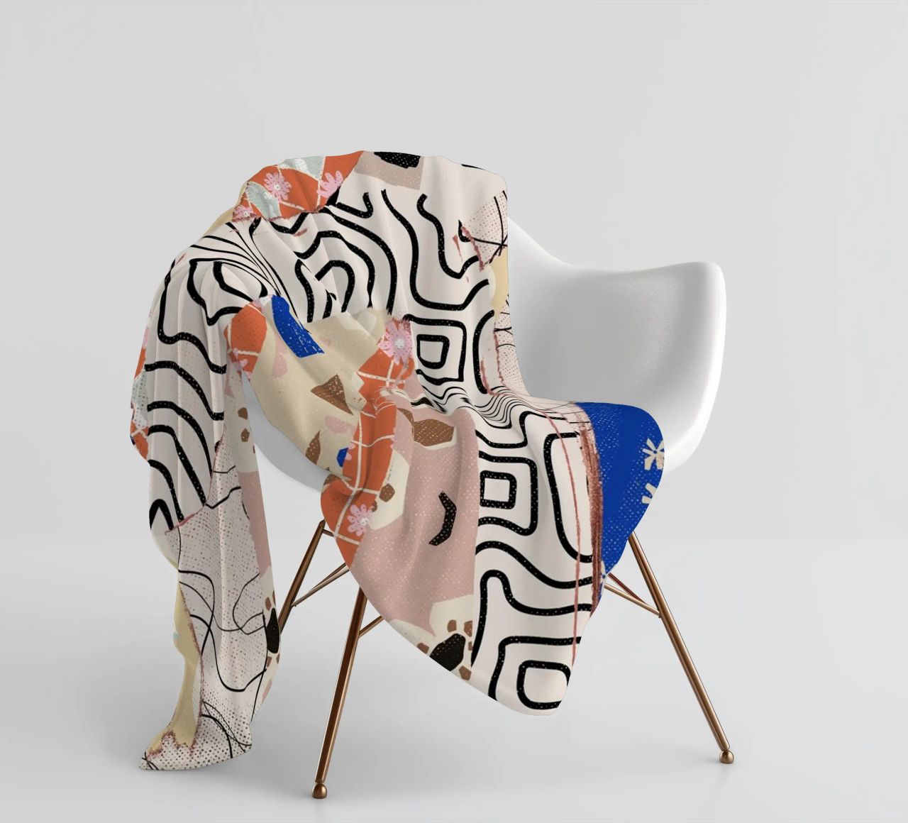 Pattern Play No 04 coperta in pile da treechild