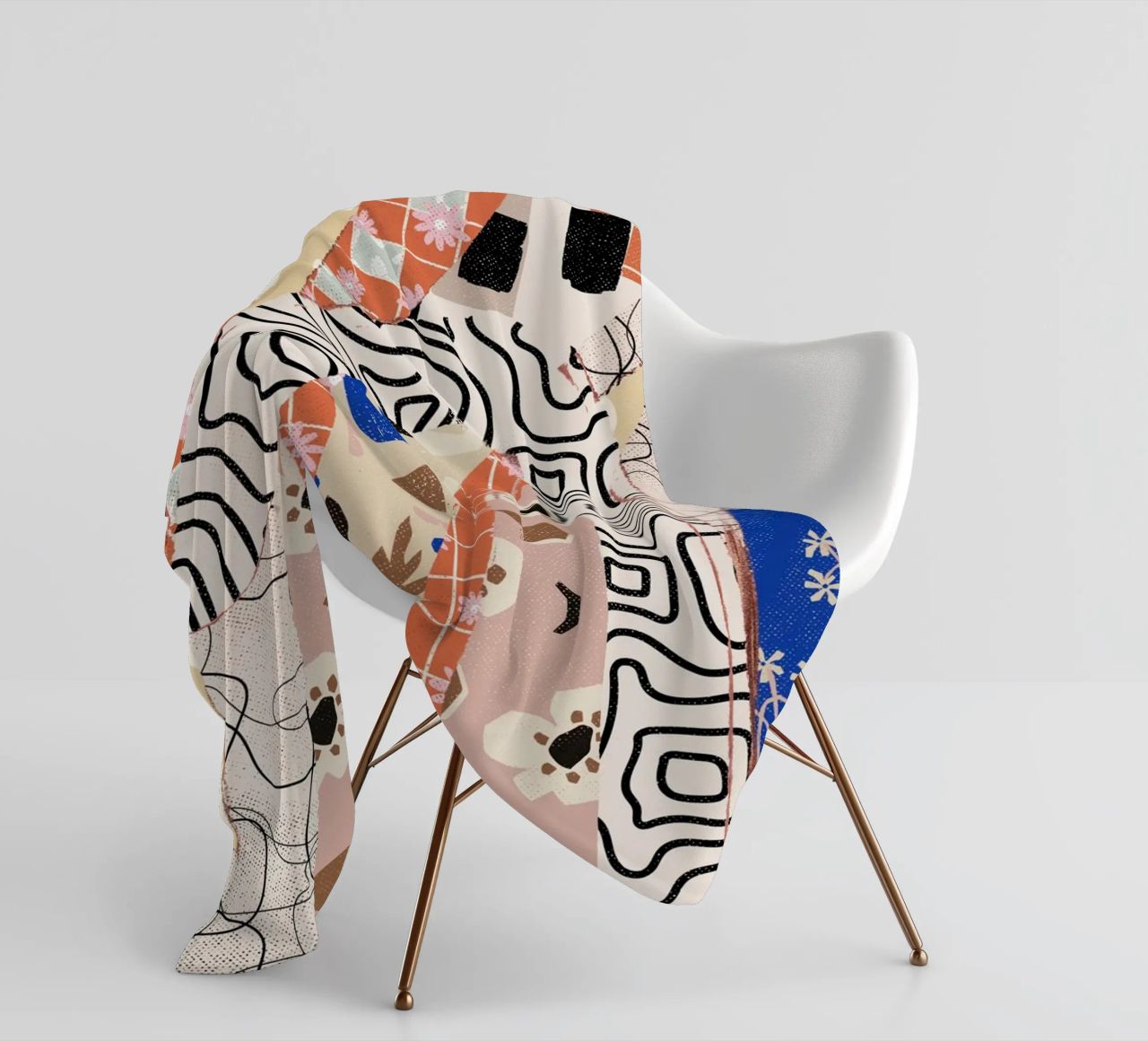 Pattern Play No 04 coperta in pile da treechild