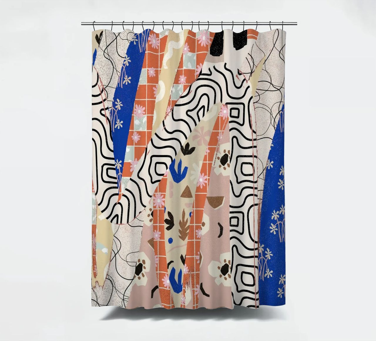 Pattern Play No 04 tenda da doccia da treechild