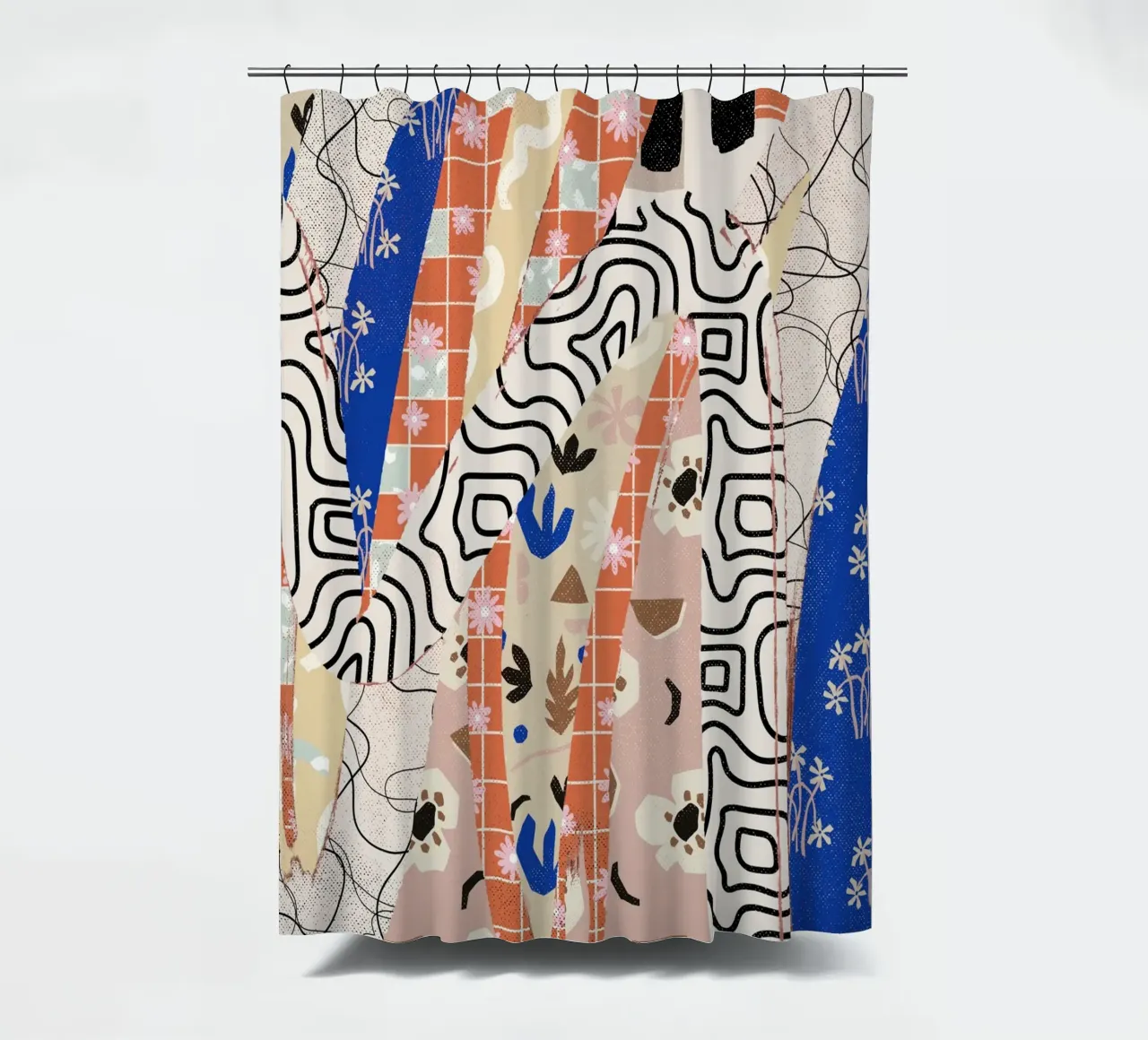Pattern Play No 04 tenda da doccia da treechild