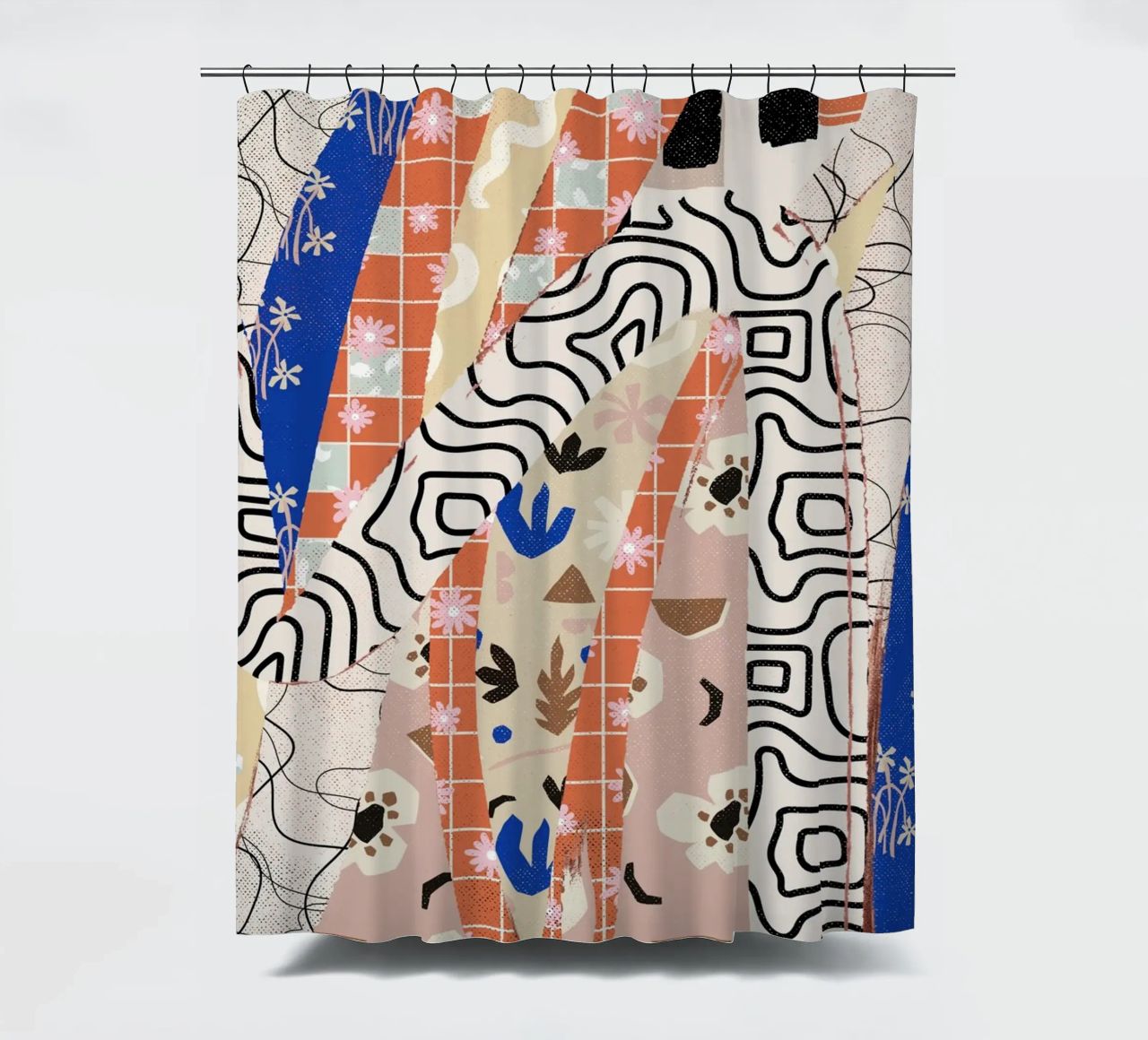 Pattern Play No 04 tenda da doccia da treechild