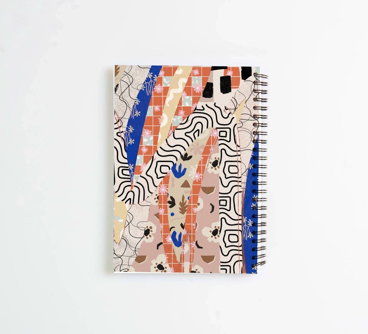 Pattern Play No 04 spiral notebook by treechild