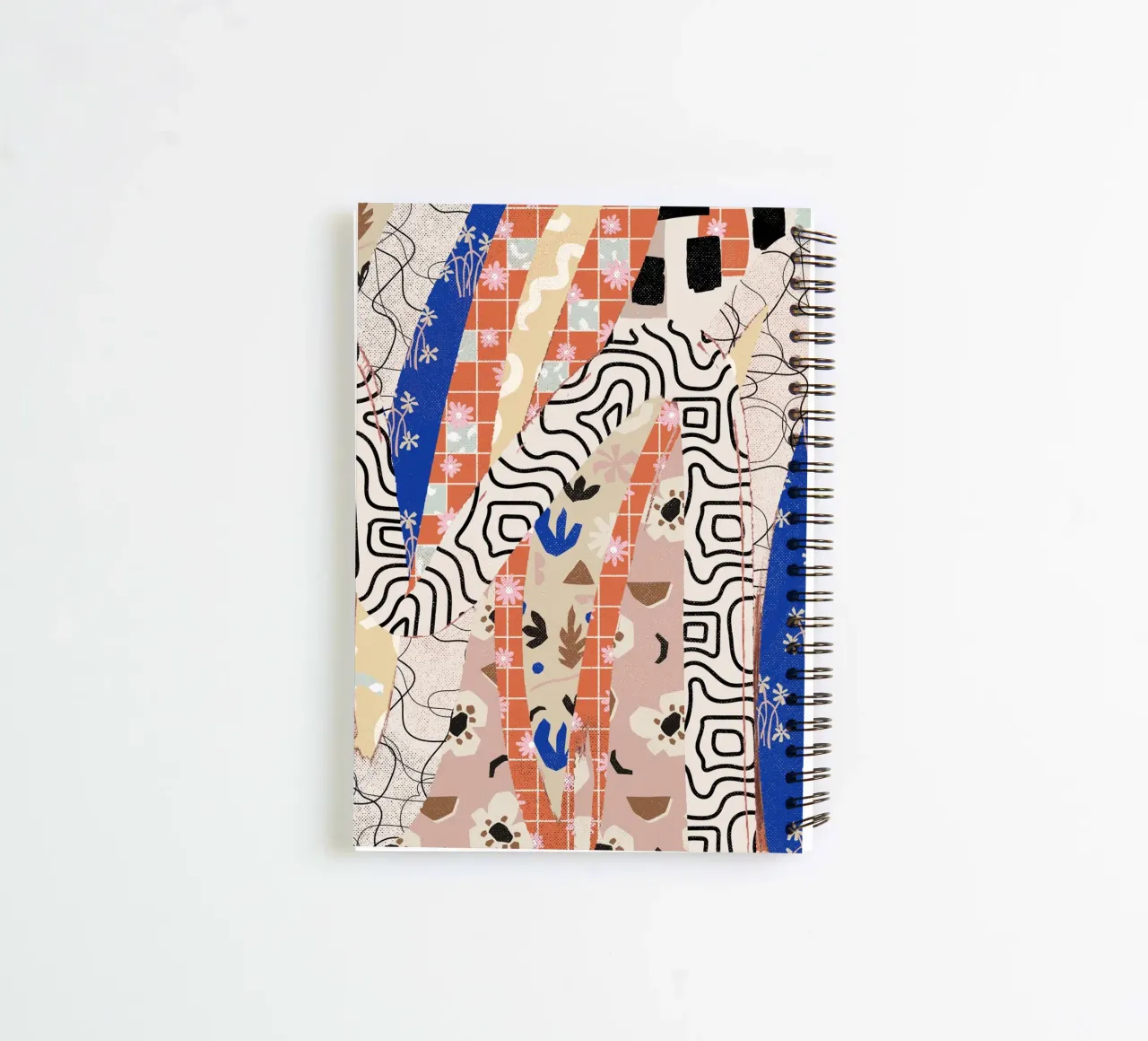 Pattern Play No 04 spiral notebook by treechild