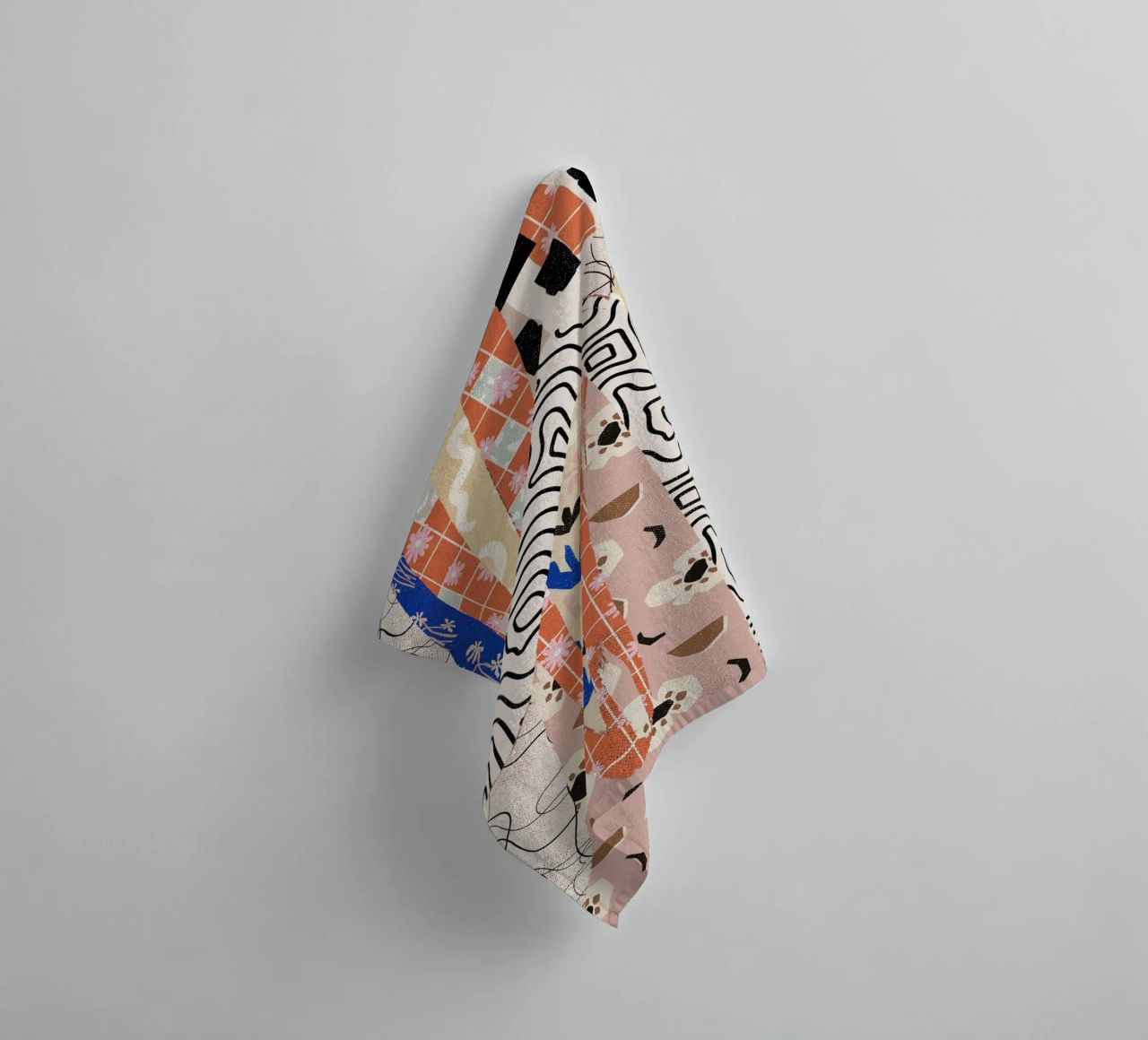 Pattern Play No 04 badhanddoek van treechild