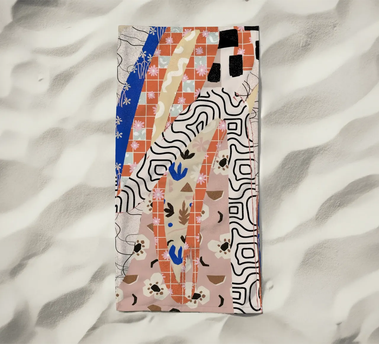 Pattern Play No 04 toalla de playa de treechild