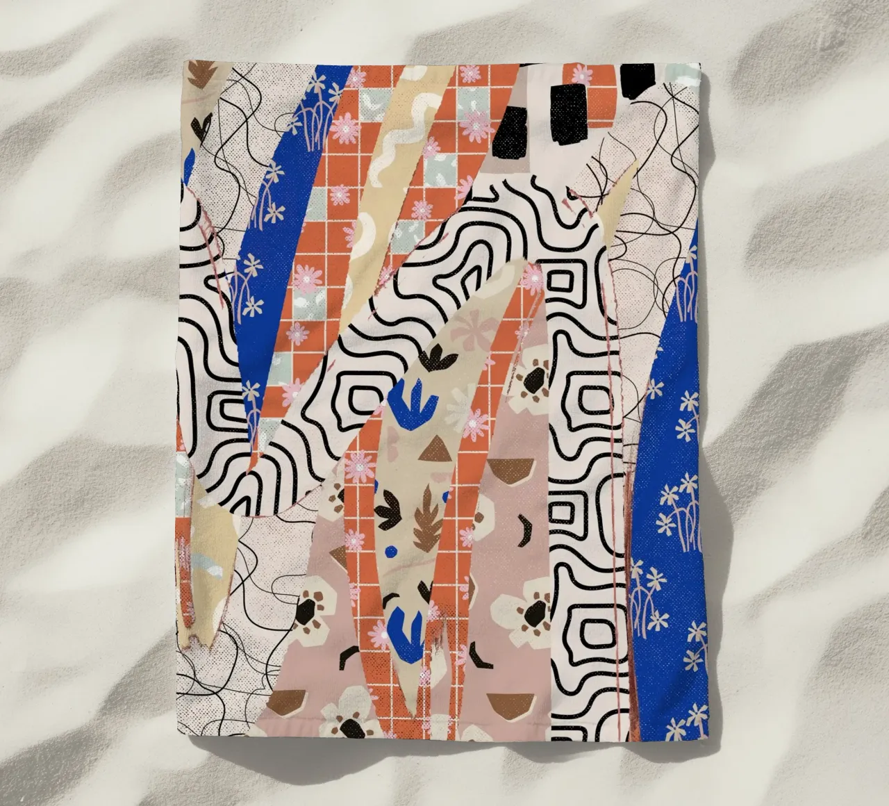 Pattern Play No 04 toalla de playa de treechild