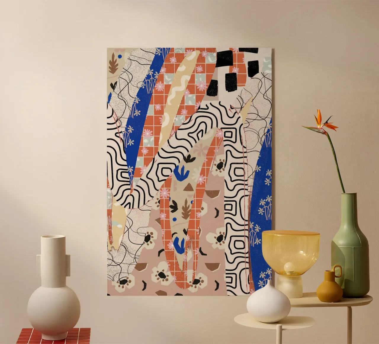 Pattern Play No 04 acrylic glass by treechild