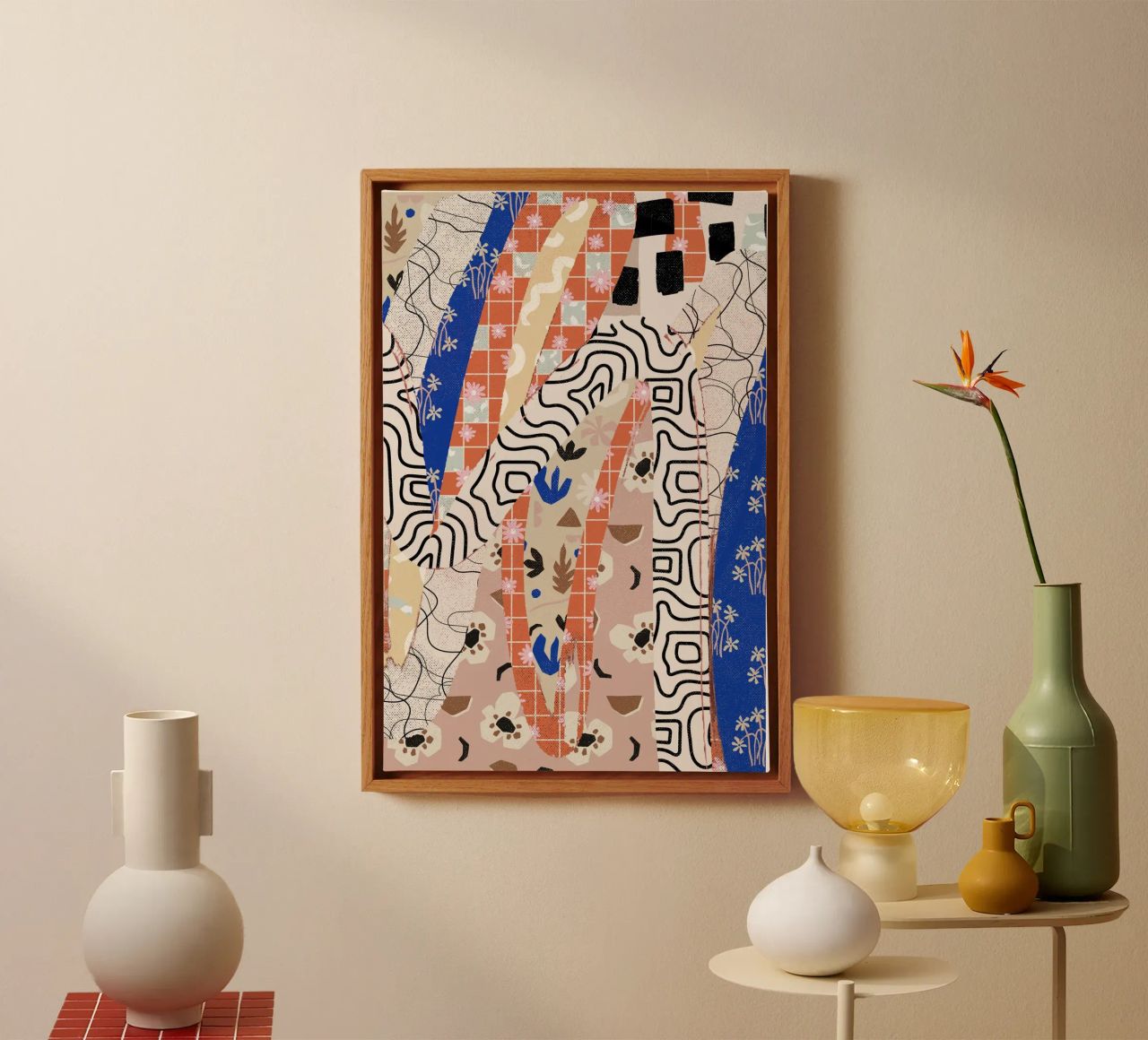 Pattern Play No 04 canvas van treechild