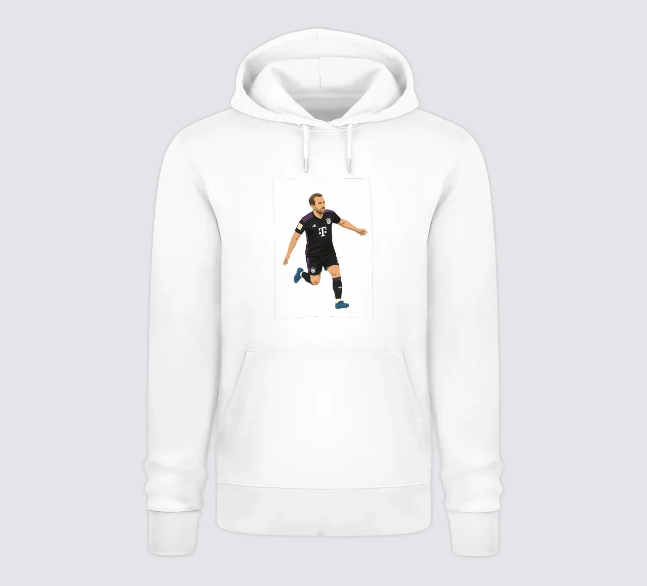Harry Kane Minimalist felpa con cappuccio da MoviesArt