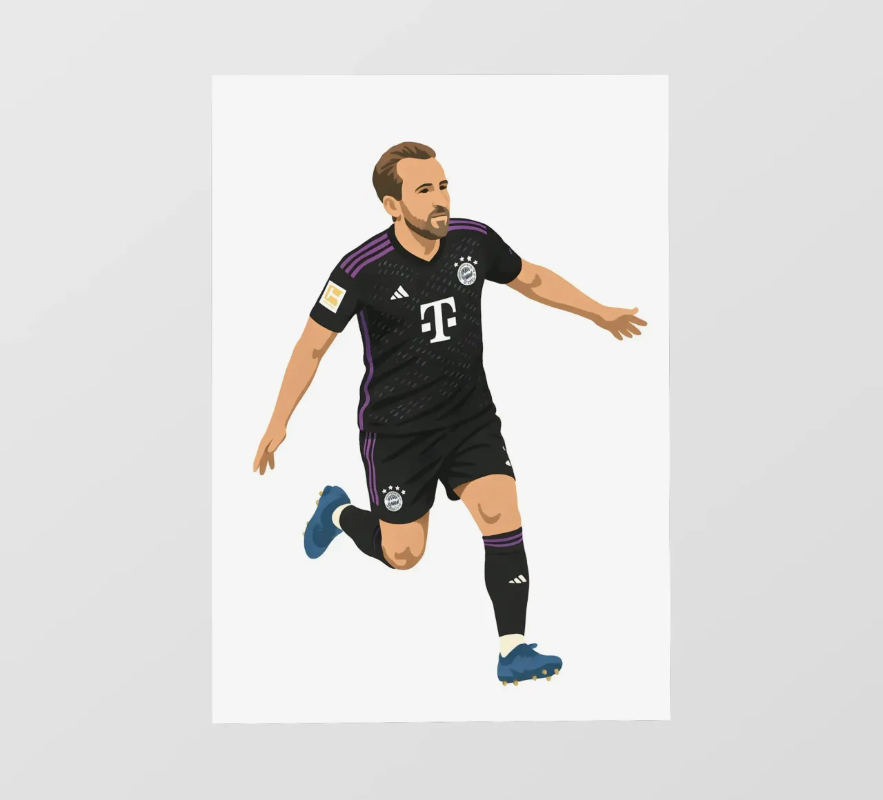 Harry Kane Minimalist photo wallpaper by MoviesArt