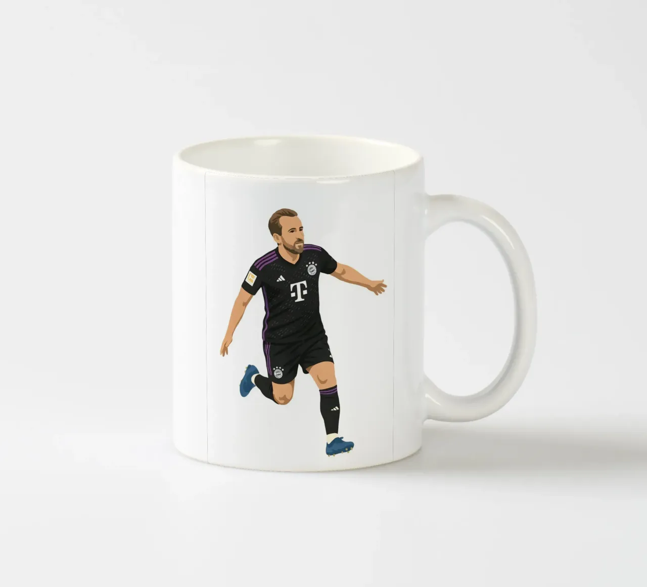 Harry Kane Minimalist tazza in ceramica da MoviesArt